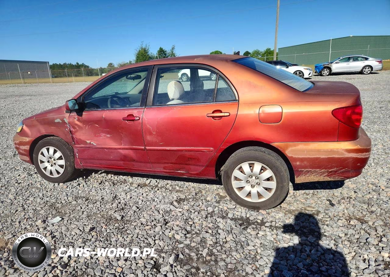 2003 Toyota Corolla Le VIN:1NXBR32E93Z173663 - 2