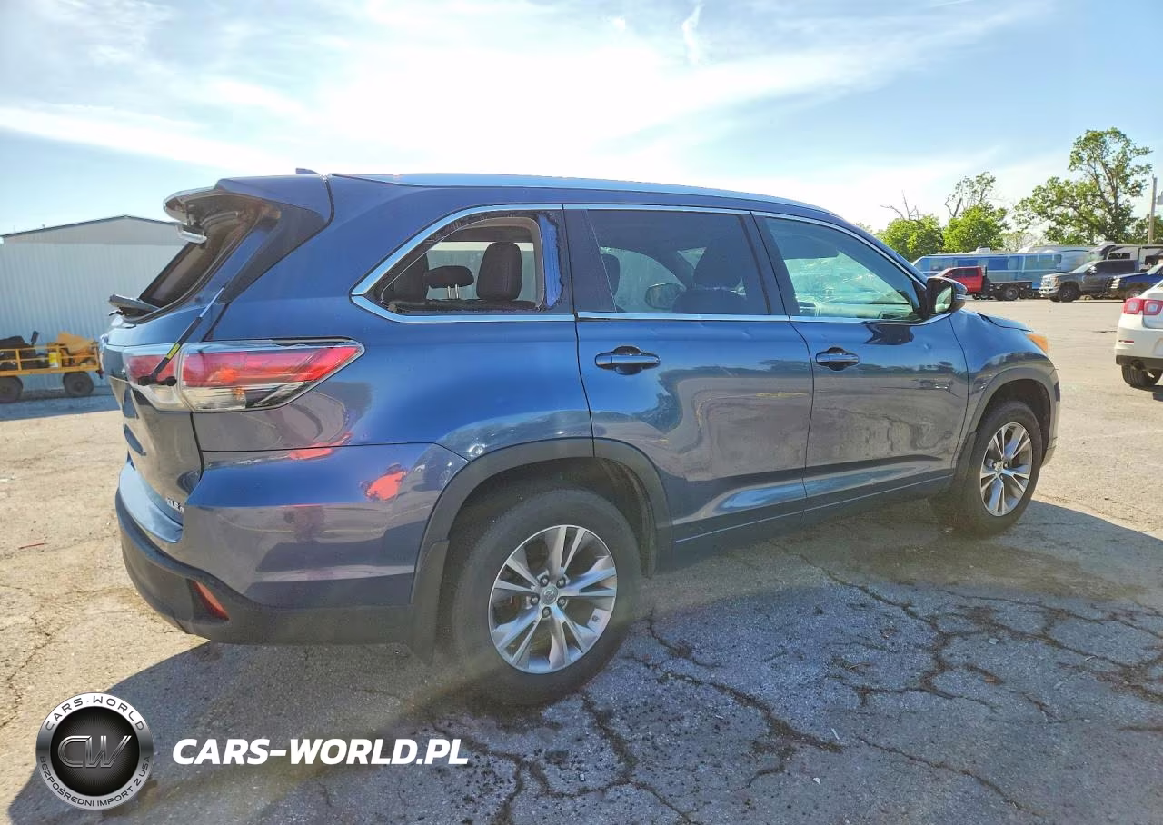 2014 Toyota Highlander Xle VIN:5TDJKRFH5ES018305 - 3