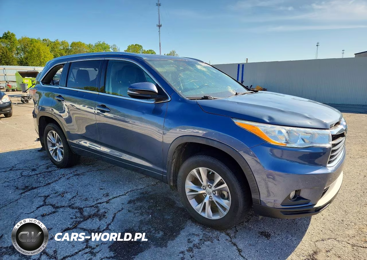 2014 Toyota Highlander Xle VIN:5TDJKRFH5ES018305 - 4