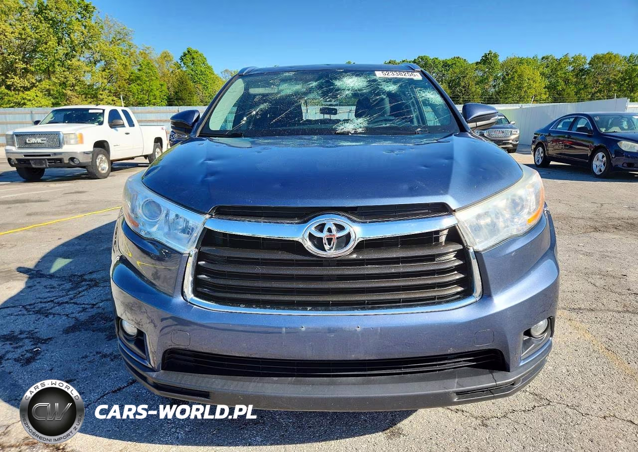 2014 Toyota Highlander Xle VIN:5TDJKRFH5ES018305 - 5