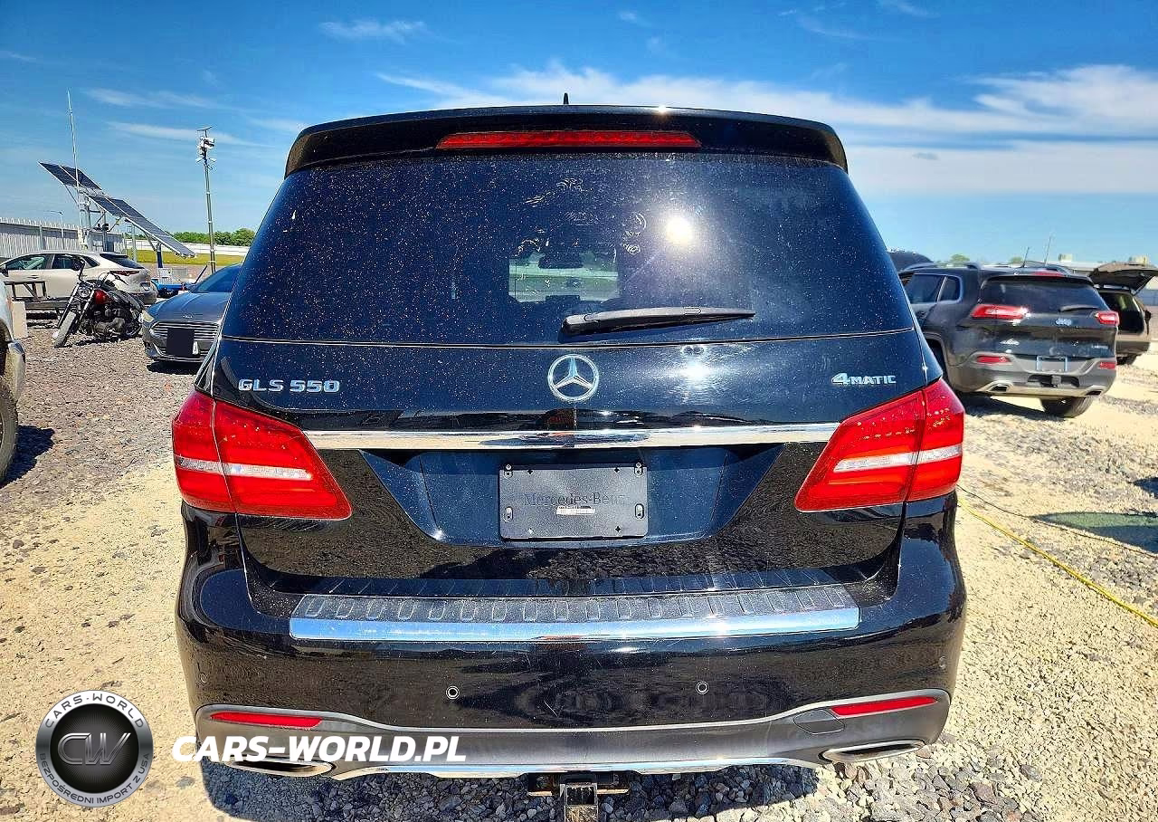 2017 Mercedes-Benz Gls 550 4Matic VIN:4JGDF7DE5HA832613 - 6