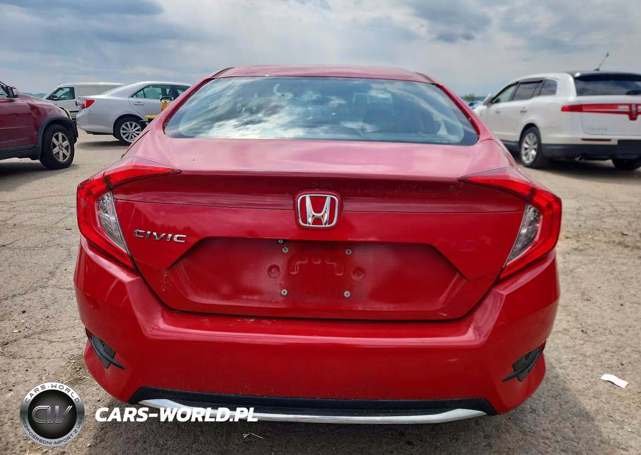 2019 Honda Civic Lx VIN:2HGFC2F61KH507028 - 6