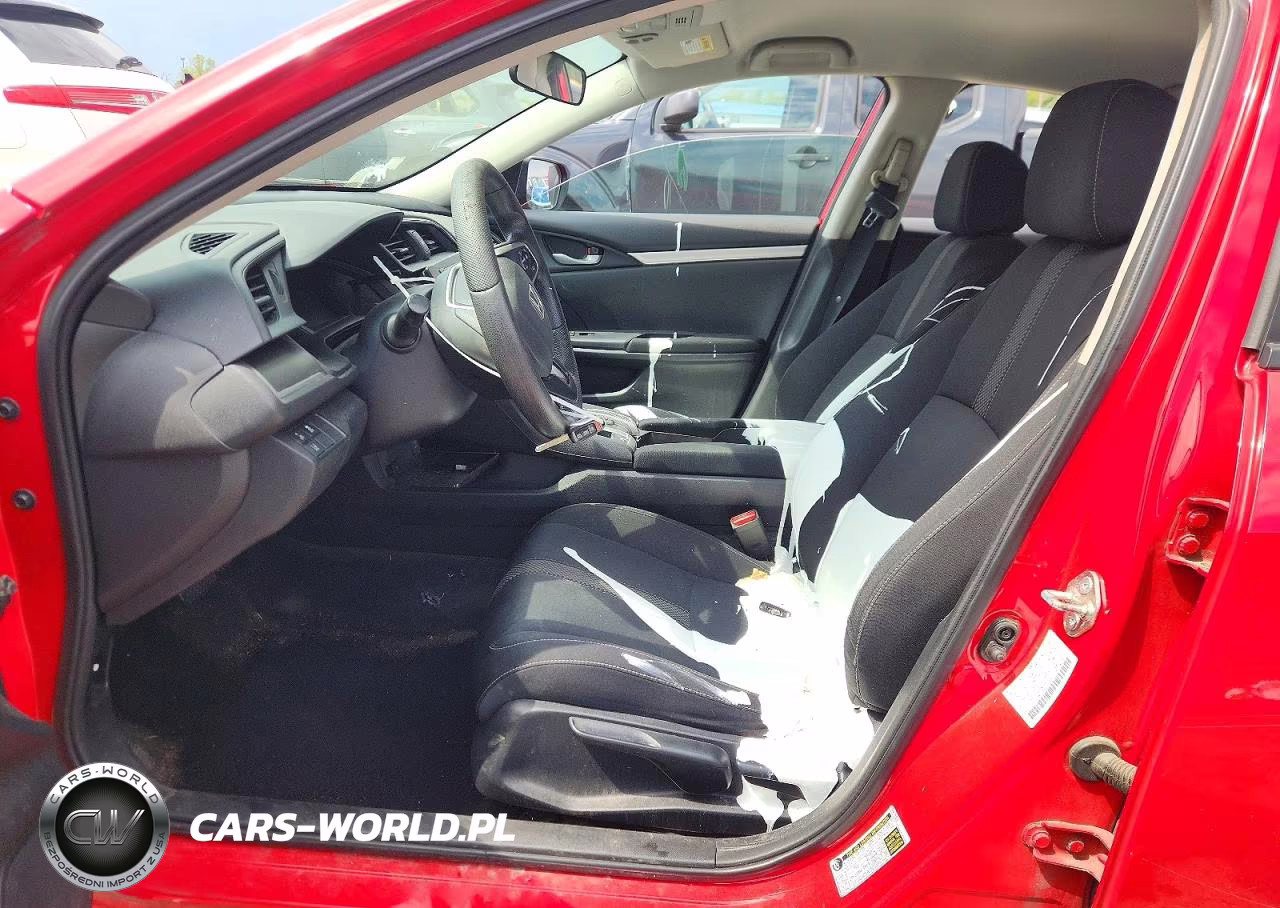 2019 Honda Civic Lx VIN:2HGFC2F61KH507028 - 7