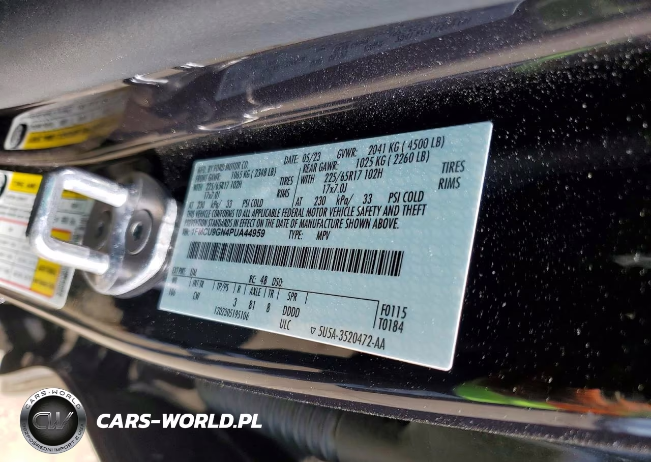 2023 Ford Escape Active VIN:1FMCU9GN4PUA44959 - 13
