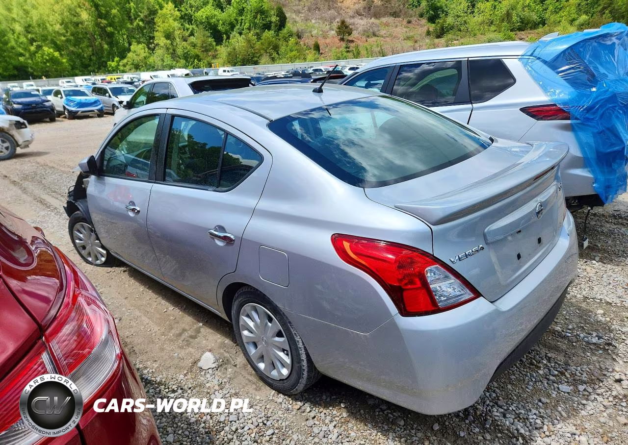 2019 Nissan Versa Sv VIN:3N1CN7AP2KL812587 - 2