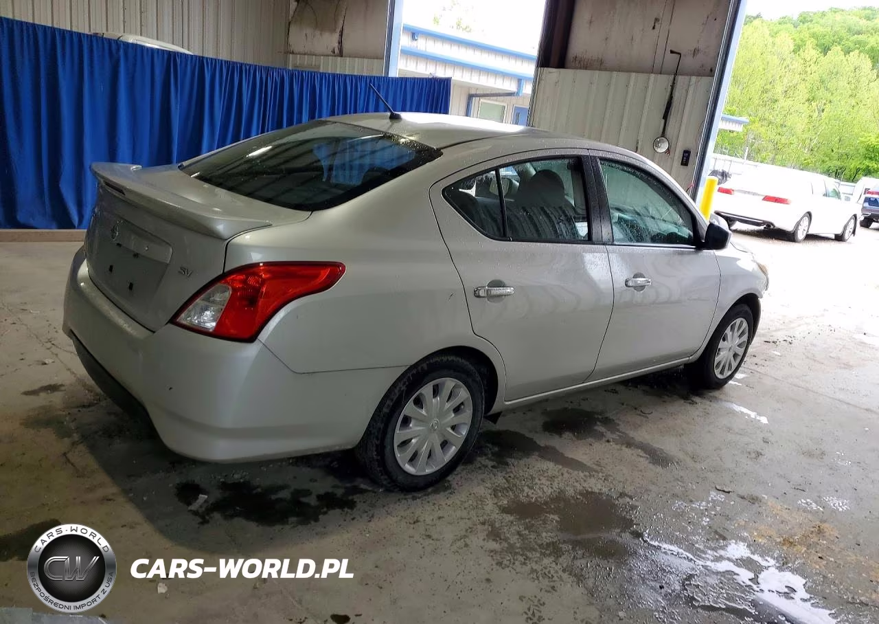2019 Nissan Versa Sv VIN:3N1CN7AP2KL812587 - 3