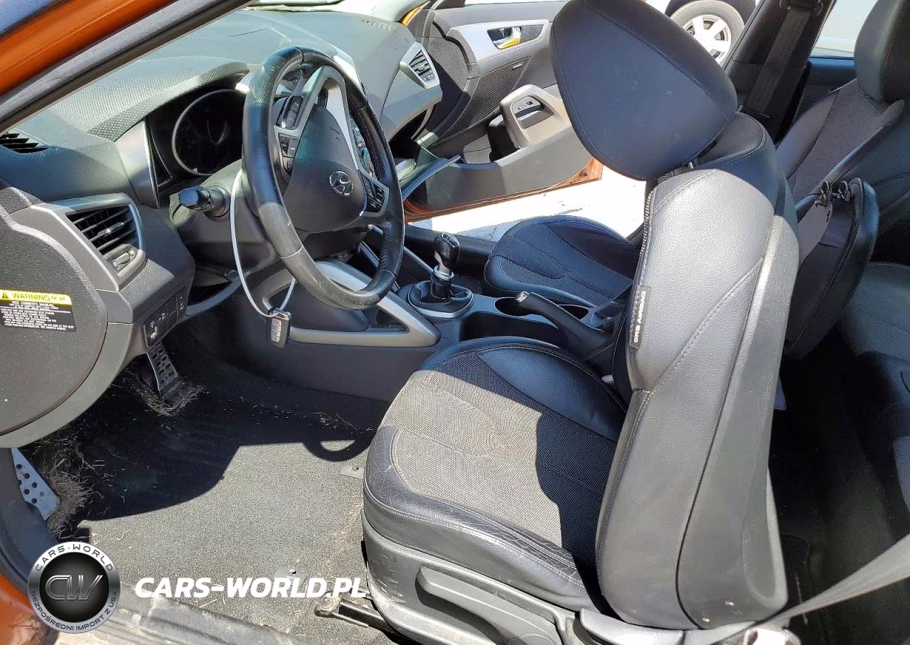 2012 Hyundai Veloster Base VIN:KMHTC6AD6CU023641 - 7