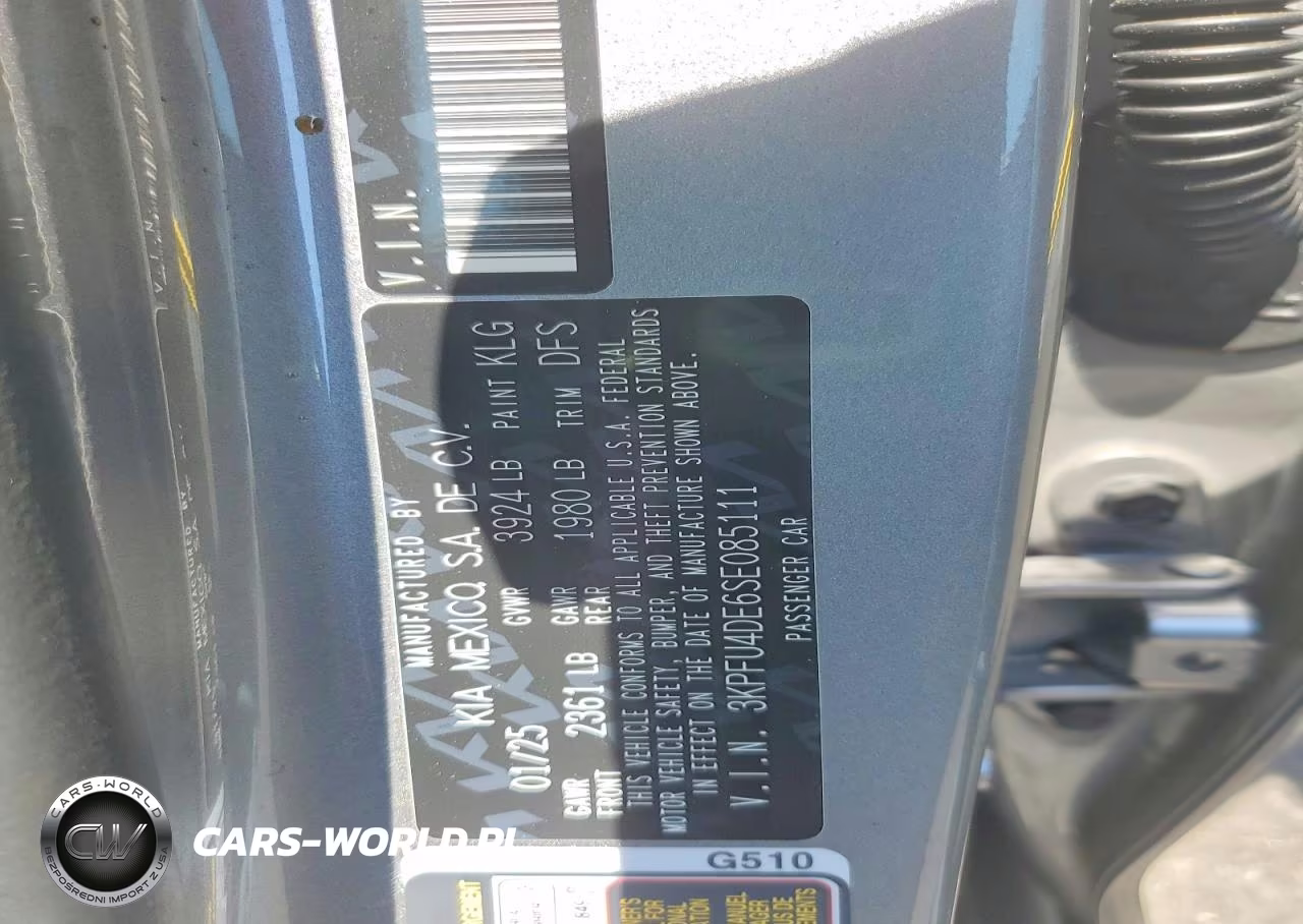2025 Kia K4 Ex VIN:3KPFU4DE6SE085111 - 13