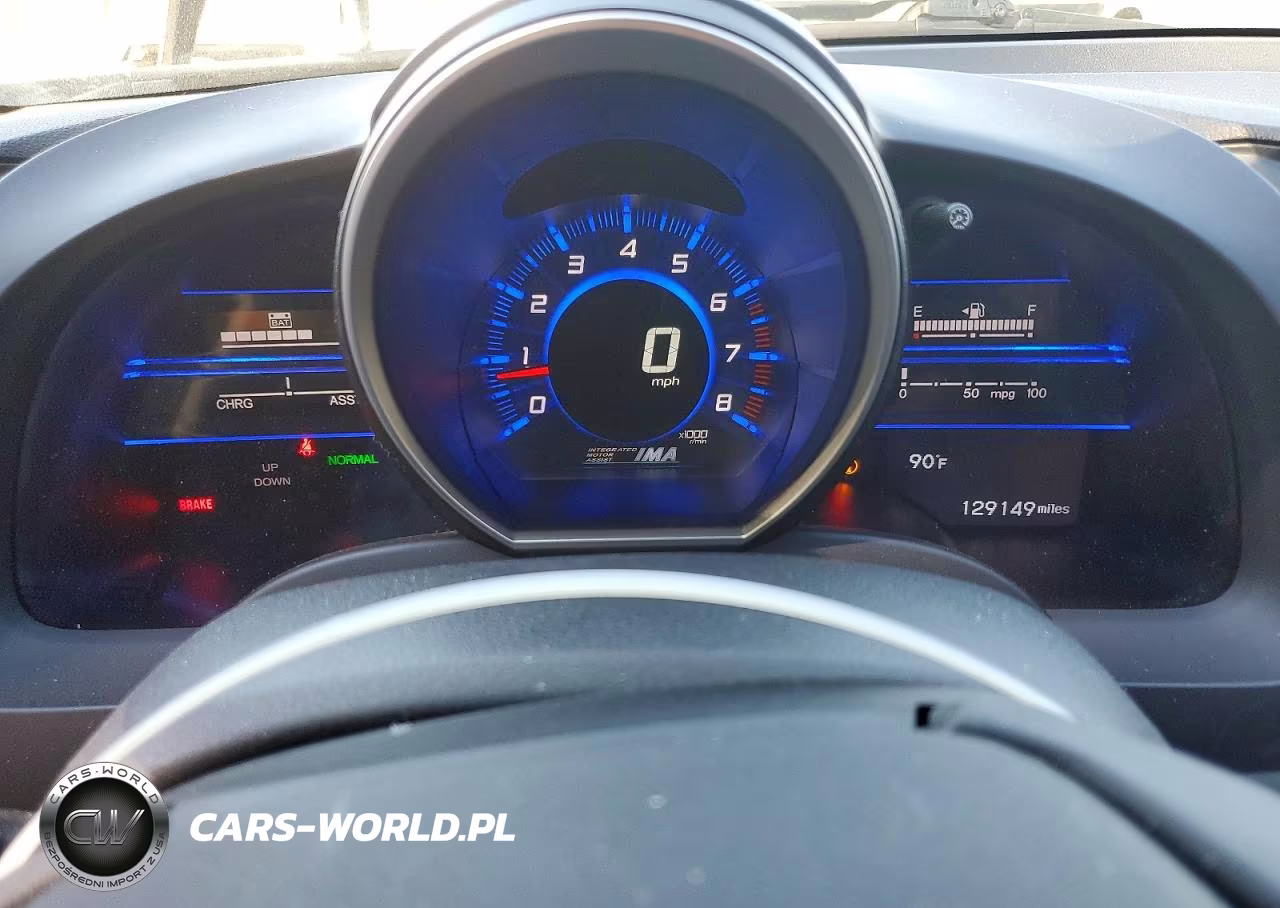2011 Honda Cr-Z Ex VIN:JHMZF1C68BS001544 - 9