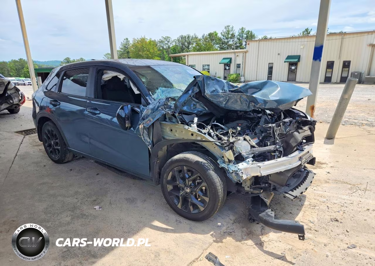 2025 Honda Hr-V Sport VIN:3CZRZ1H59SM703142 - 4