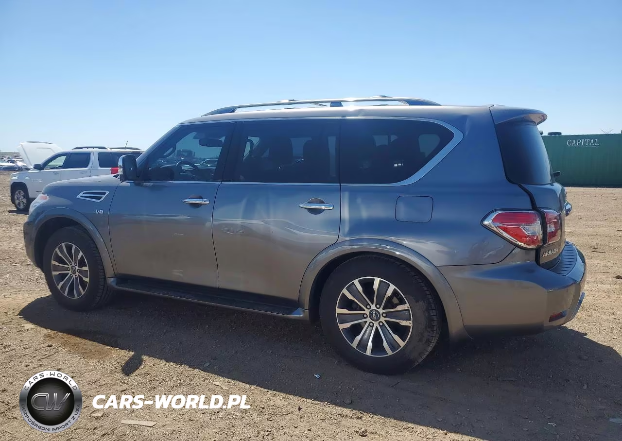 2019 Nissan Armada Sv VIN:JN8AY2NC4K9583199 - 2