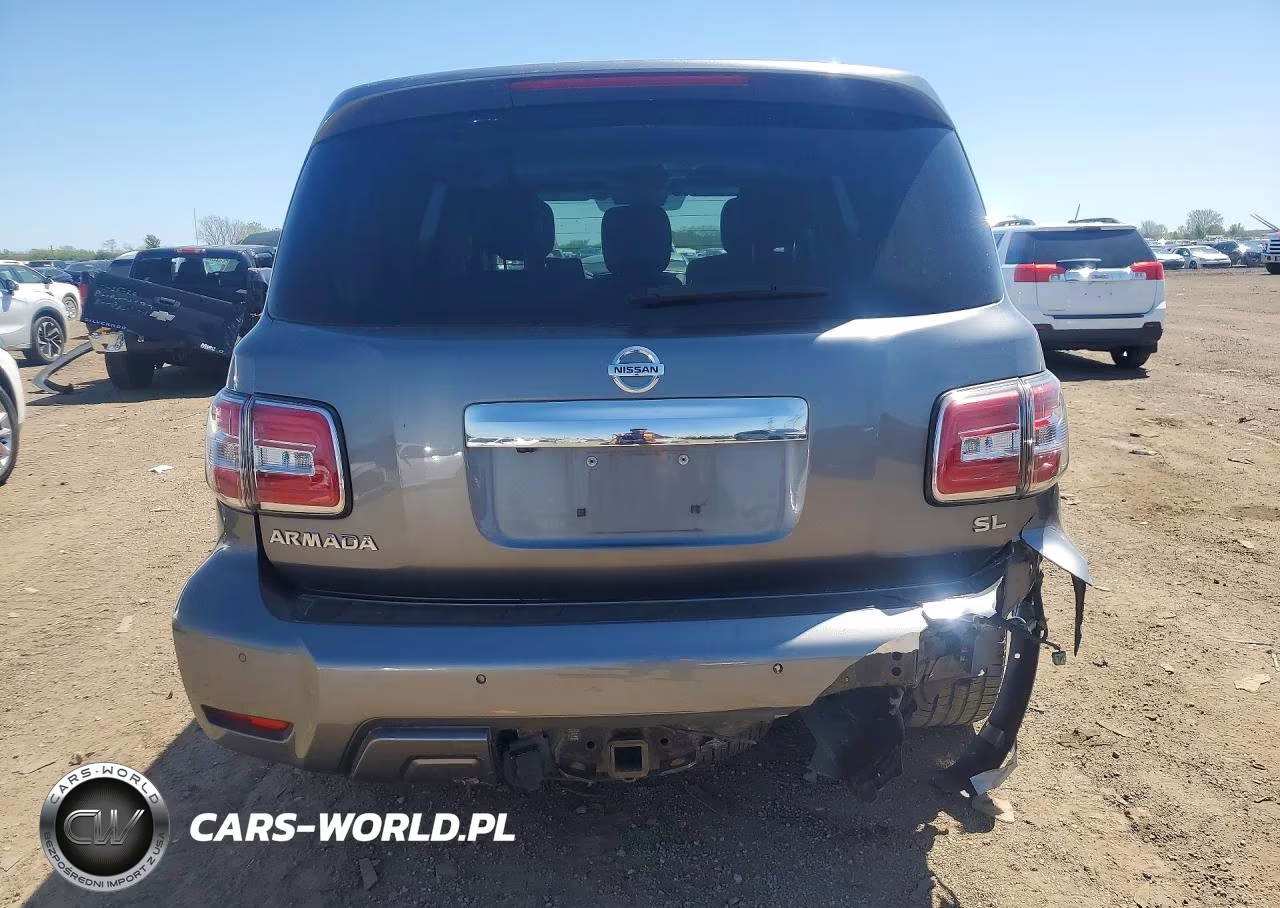 2019 Nissan Armada Sv VIN:JN8AY2NC4K9583199 - 6