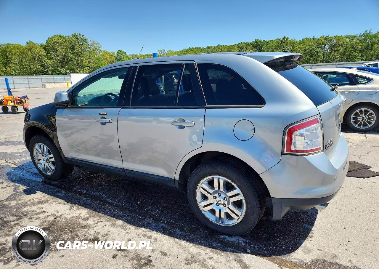 2007 Ford Edge Sel Plus VIN:2FMDK49C77BB11391 - 2