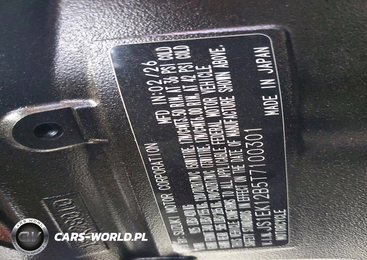 2026 Suzuki Gsx1000 Gt VIN:JS1EK12B5T7100301 - 9