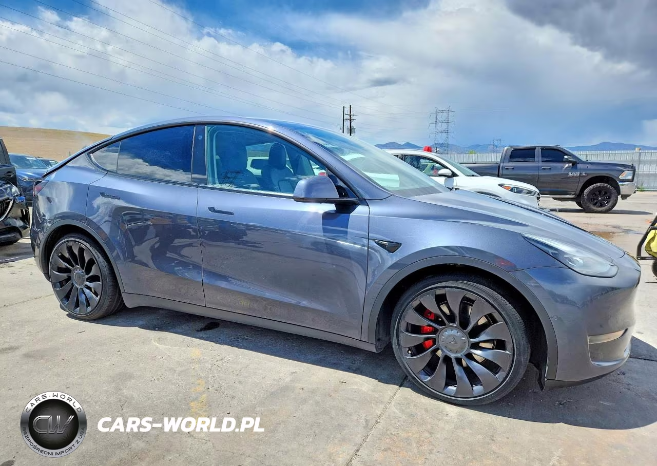 2022 Tesla Model Y VIN:7SAYGDEF9NF452401 - 4