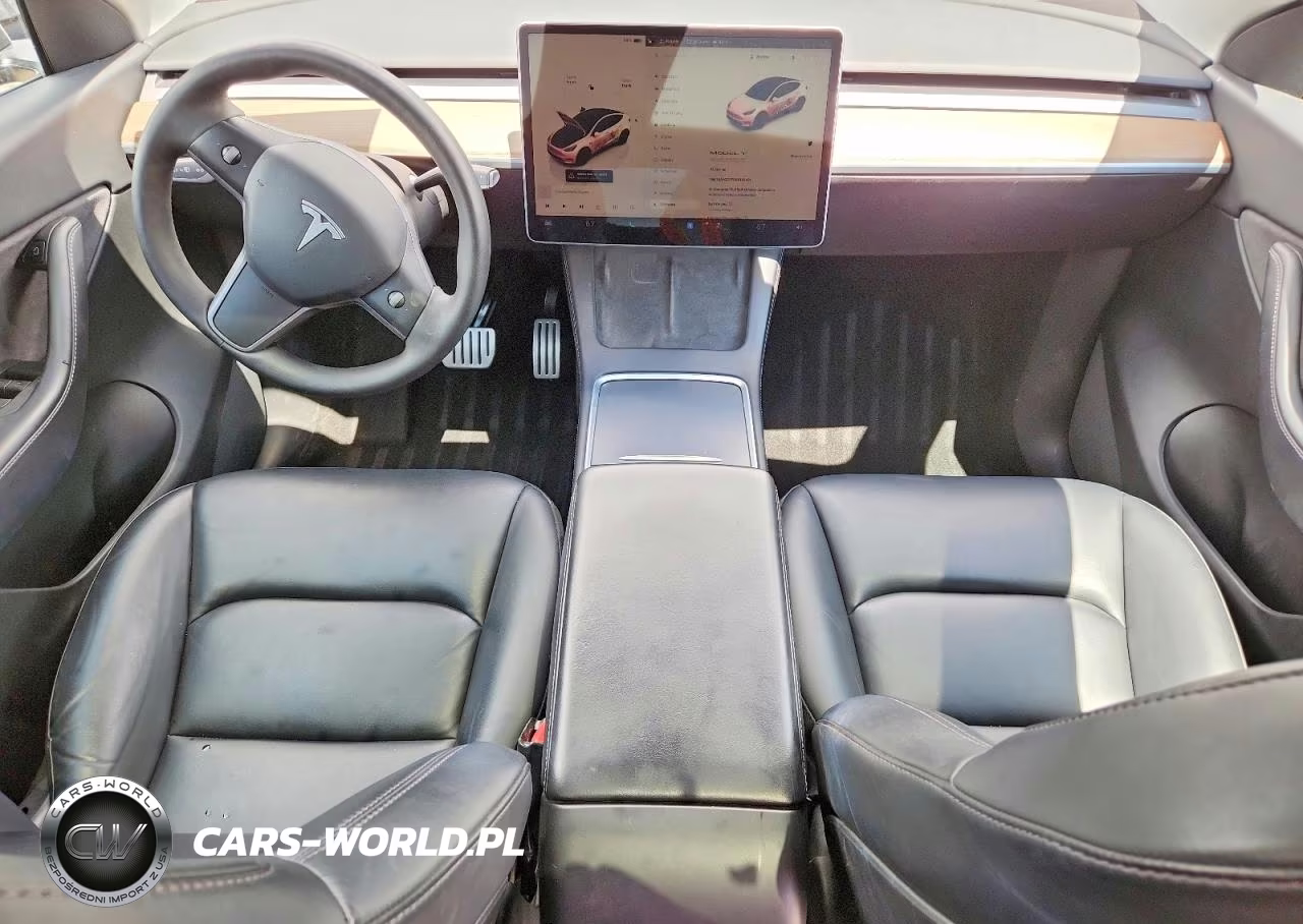 2022 Tesla Model Y VIN:7SAYGDEF9NF452401 - 8