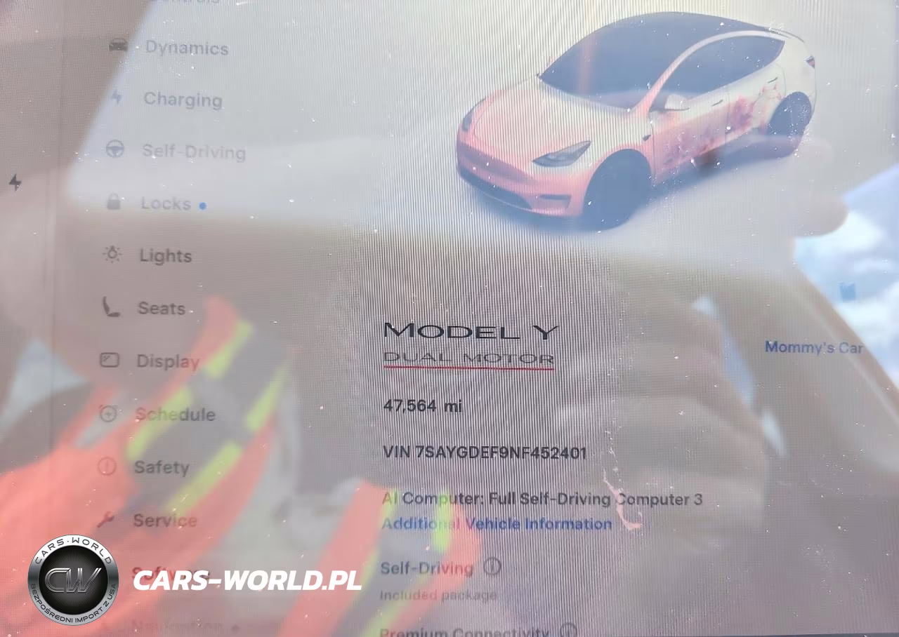 2022 Tesla Model Y VIN:7SAYGDEF9NF452401 - 9