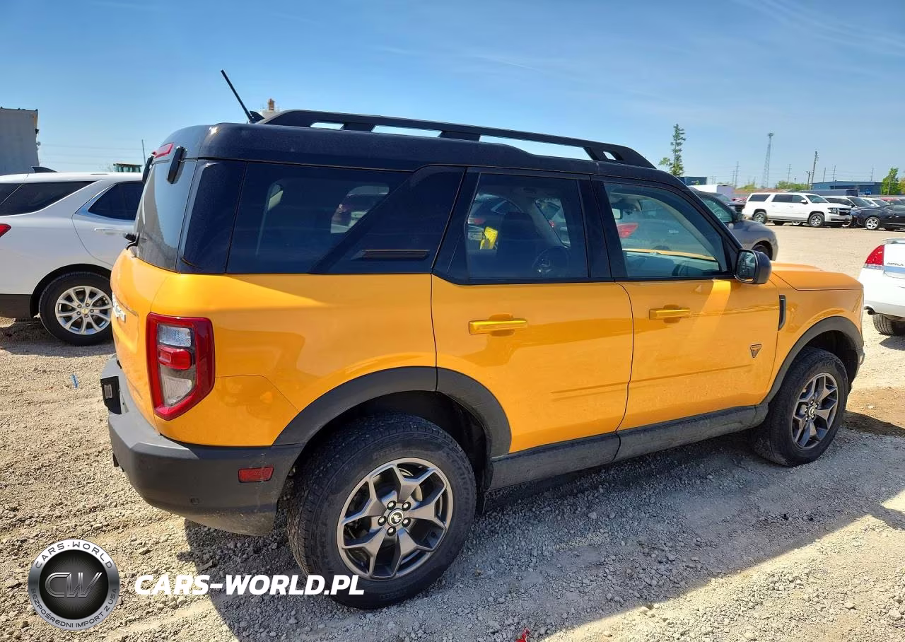 2022 Ford Bronco Sport Badlands VIN:3FMCR9D9XNRD29436 - 3
