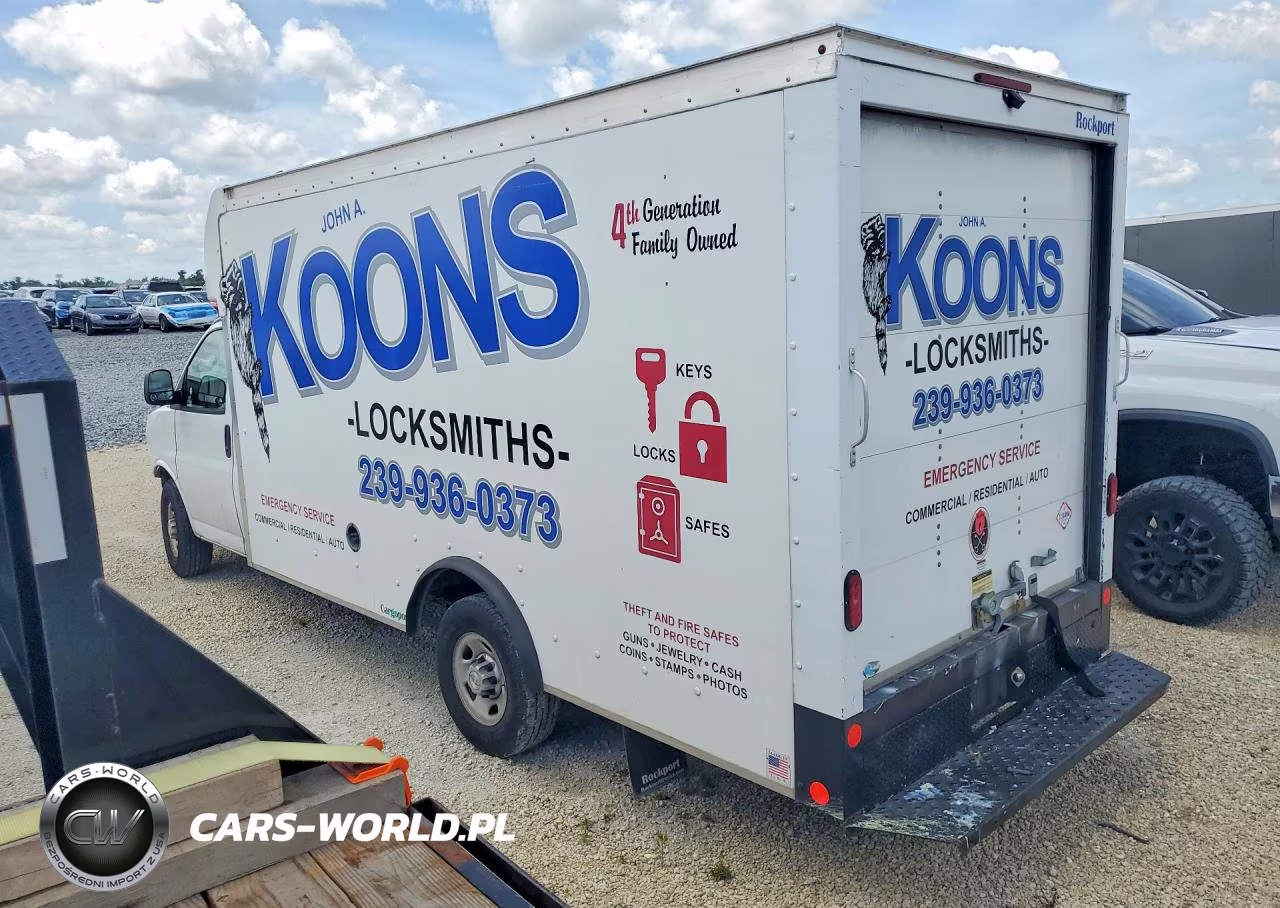 2022 Chevrolet Express Delivery Truck VIN:1GB0GSF75N1235768 - 2