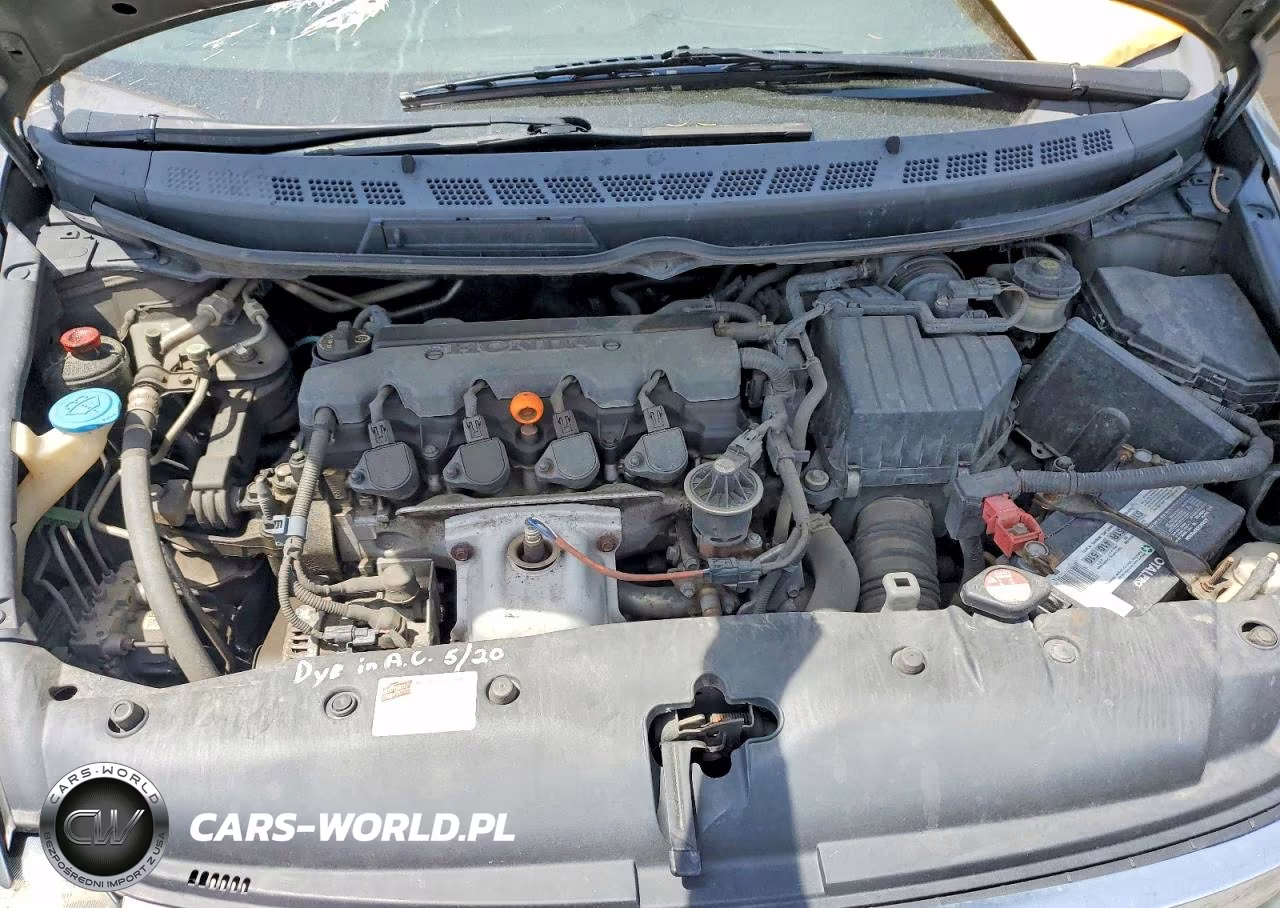 2008 Honda Civic Lx VIN:2HGFA16578H325477 - 11
