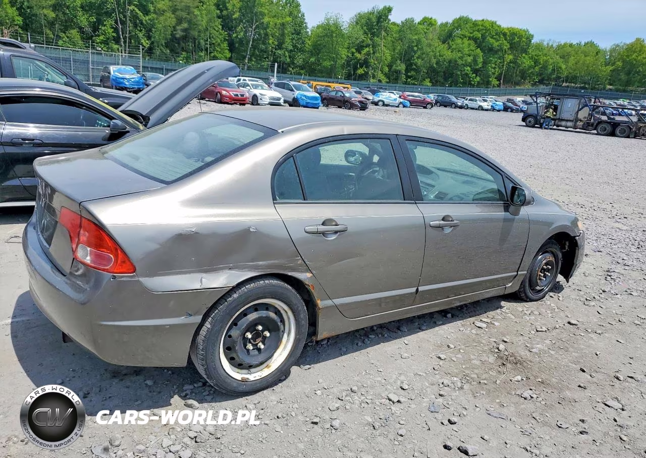 2008 Honda Civic Lx VIN:2HGFA16578H325477 - 3