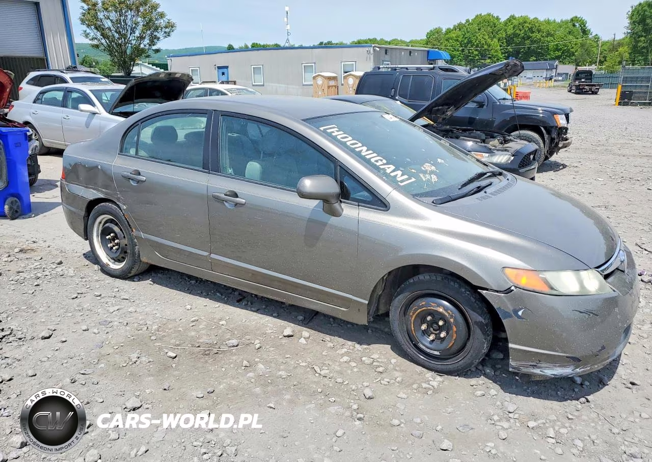 2008 Honda Civic Lx VIN:2HGFA16578H325477 - 4