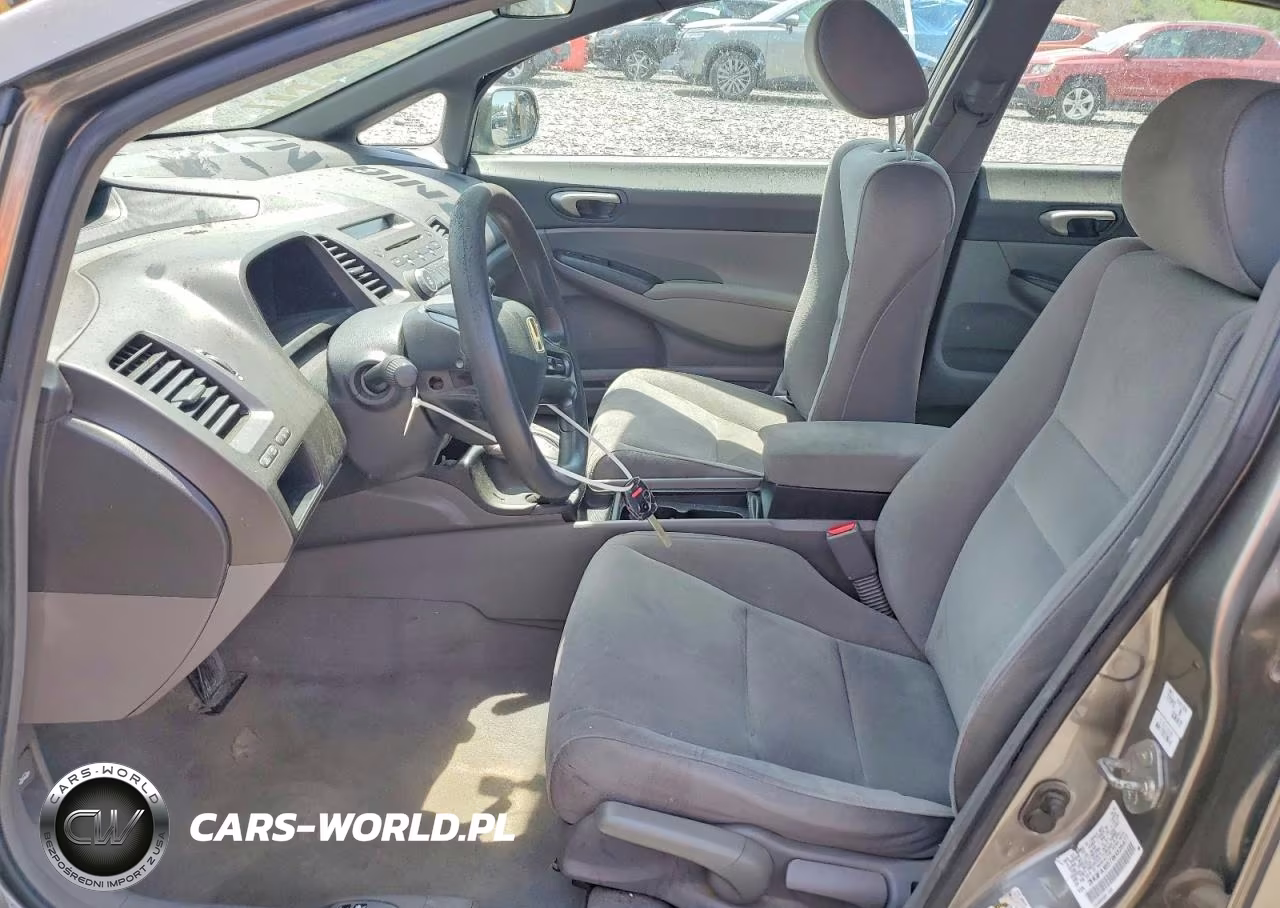 2008 Honda Civic Lx VIN:2HGFA16578H325477 - 7