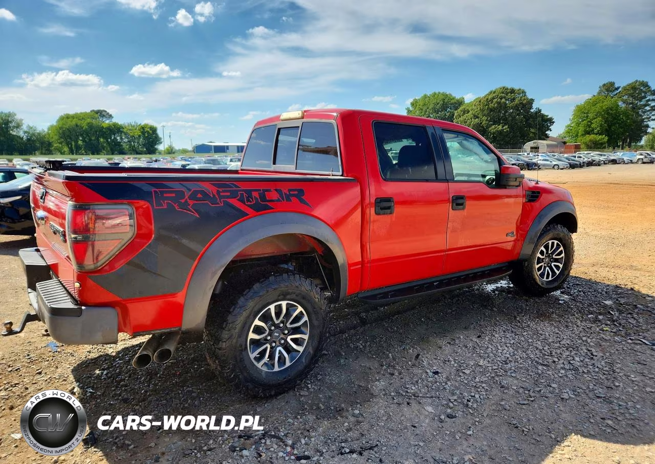 2012 Ford F150 Svt Raptor VIN:1FTFW1R64CFC88080 - 3