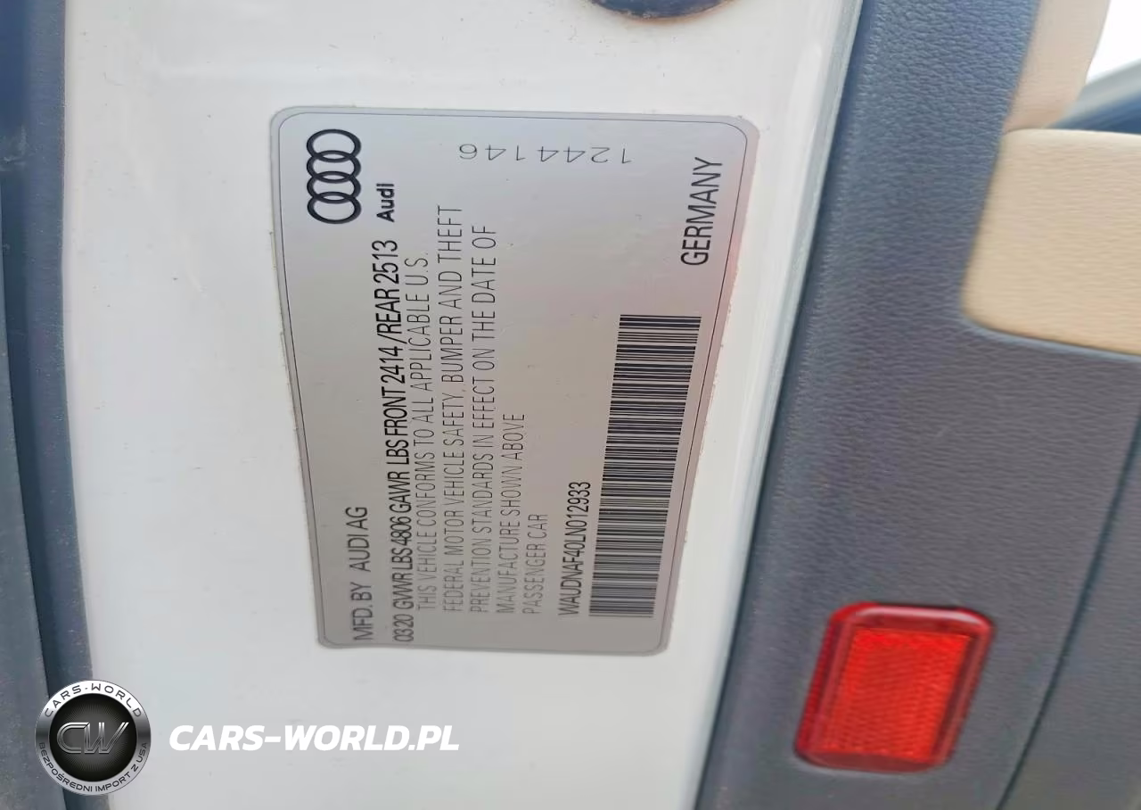 2020 Audi A4 Premium VIN:WAUDNAF40LN012933 - 12