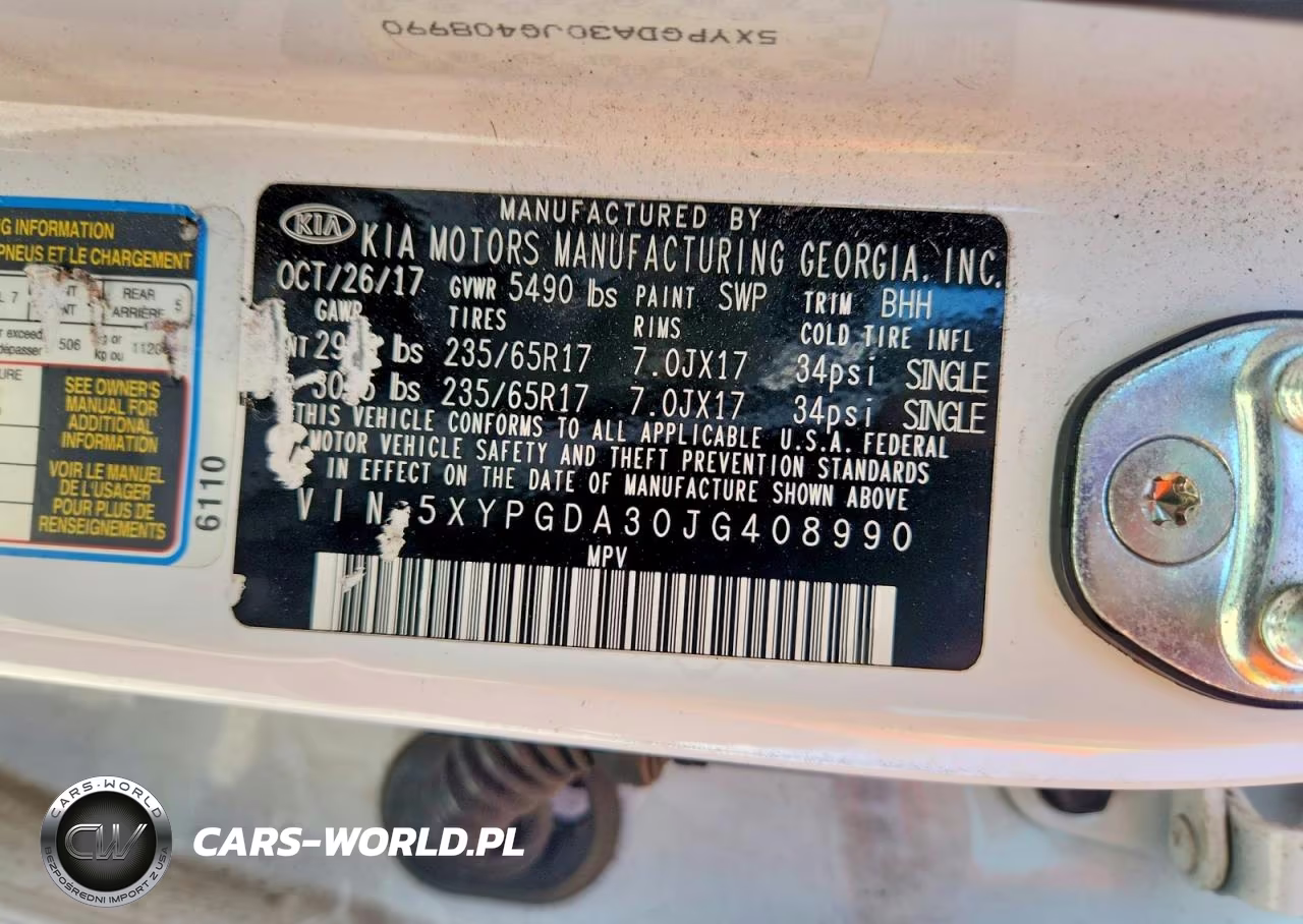 2018 Kia Sorento Lx VIN:5XYPGDA30JG408990 - 14