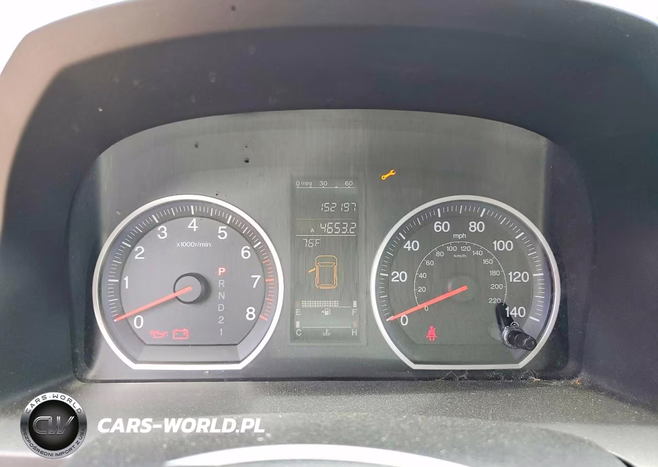 2007 Honda Cr-V Exl VIN:5J6RE48777L012831 - 9