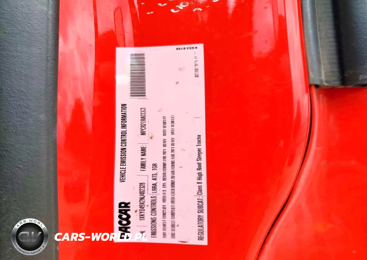 2022 Kenworth T680 Semi Truck VIN:1XKYD49X2NJ482328 - 10