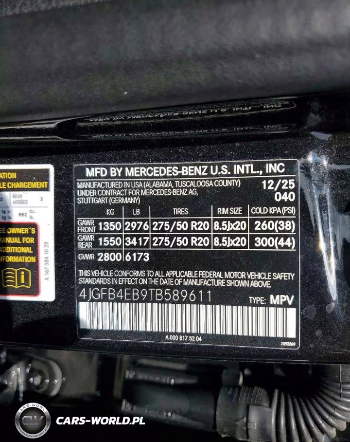 2026 Mercedes-Benz Gle 350 VIN:4JGFB4EB9TB589611 - 13