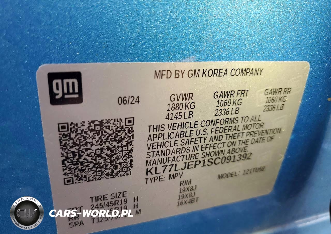 2025 Chevrolet Trax 2Rs VIN:KL77LJEP1SC091392 - 12