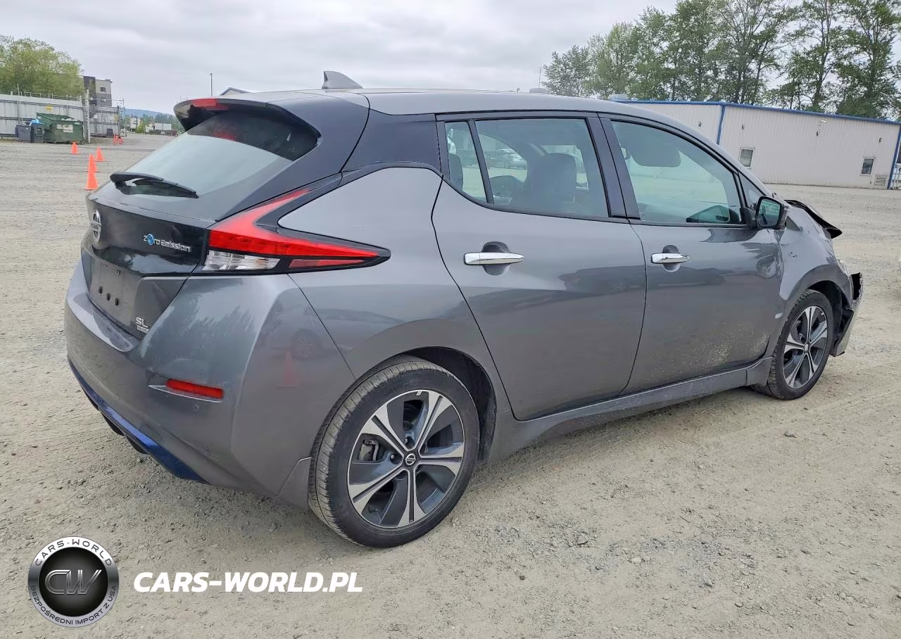 2021 Nissan Leaf Sl Plus VIN:1N4BZ1DV7MC551448 - 3
