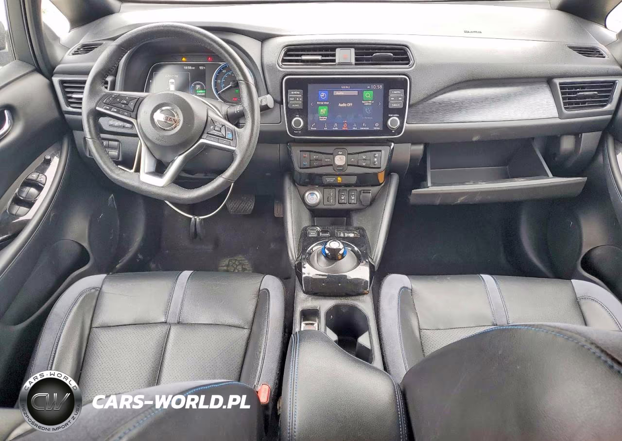 2021 Nissan Leaf Sl Plus VIN:1N4BZ1DV7MC551448 - 8