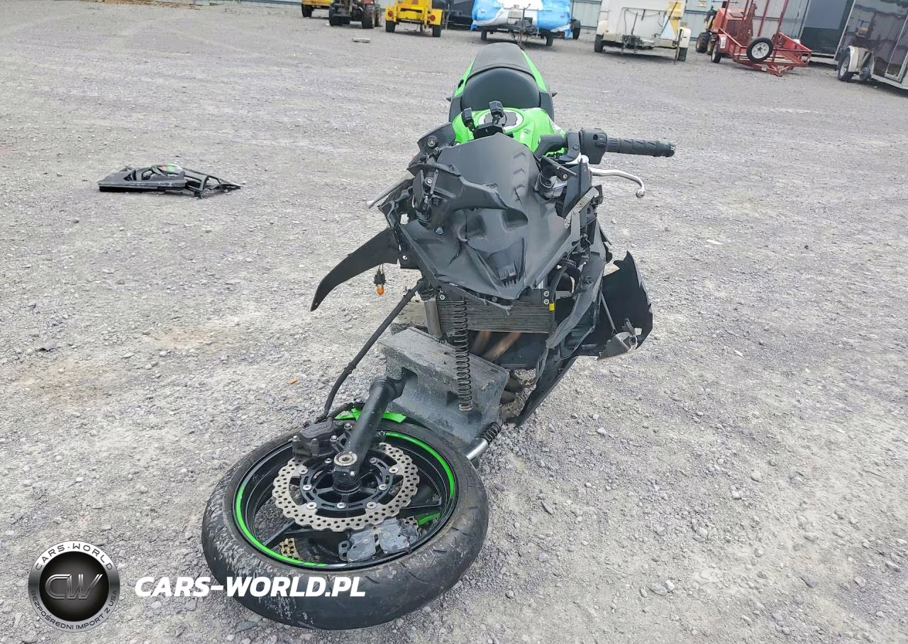 2022 Kawasaki Ex650 N VIN:ML5EXEN10NDA51530 - 2
