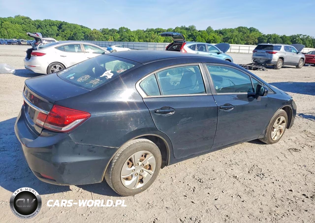 2015 Honda Civic Lx VIN:19XFB2F5XFE289763 - 3