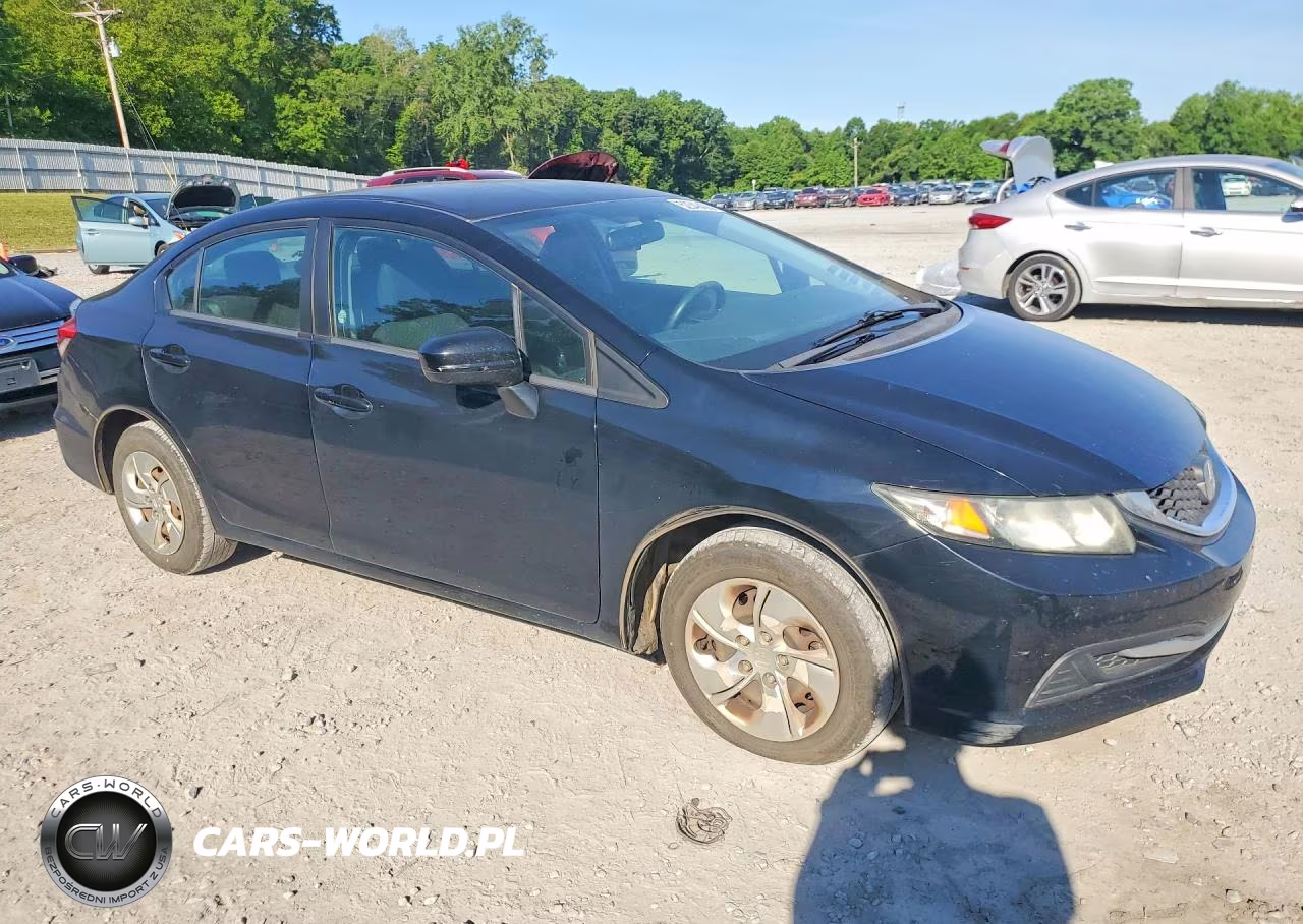 2015 Honda Civic Lx VIN:19XFB2F5XFE289763 - 4