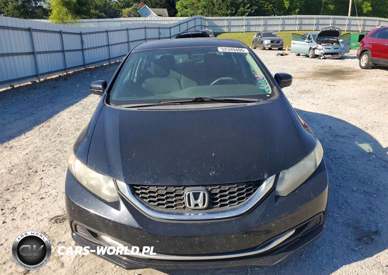 2015 Honda Civic Lx VIN:19XFB2F5XFE289763 - 5