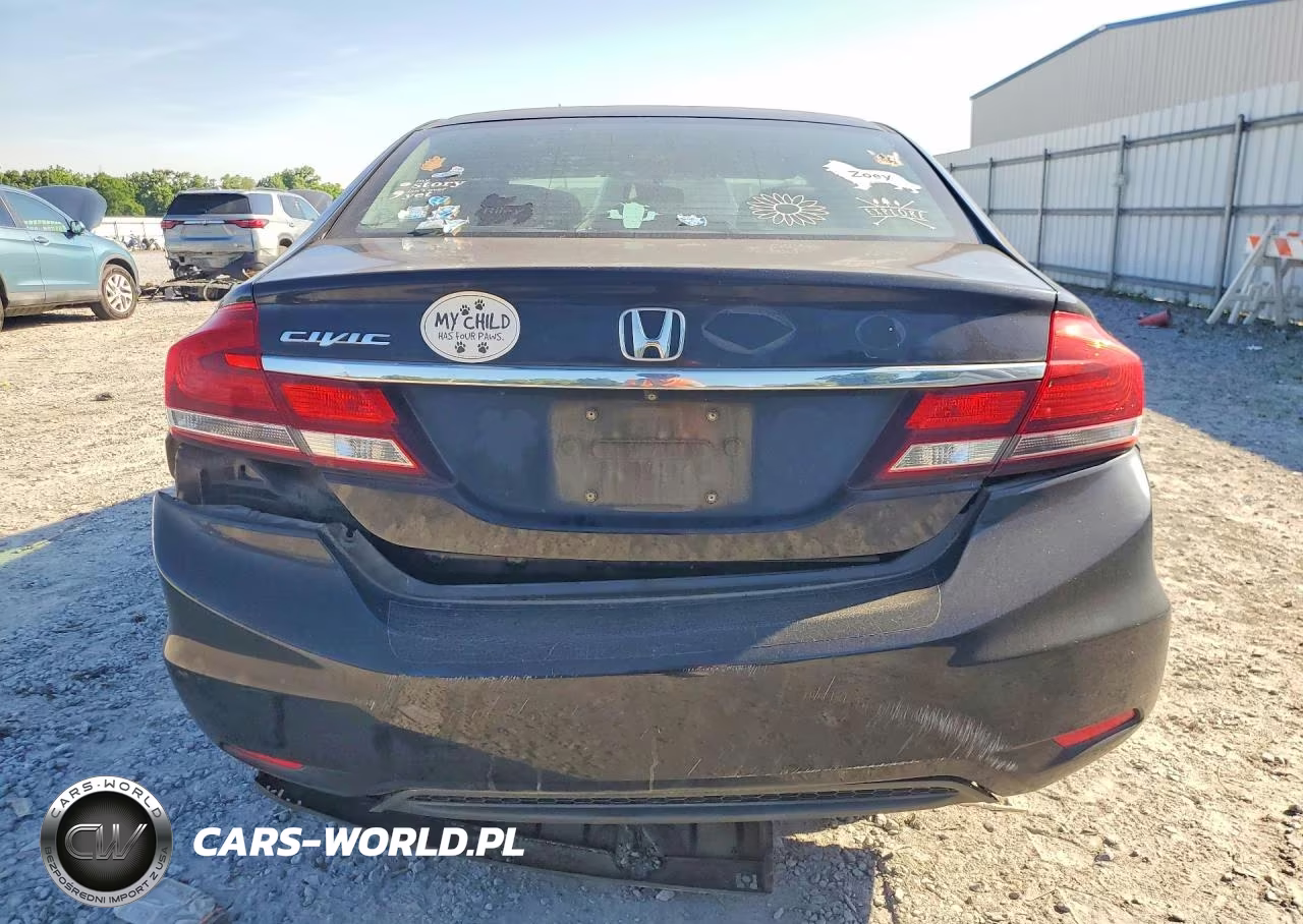2015 Honda Civic Lx VIN:19XFB2F5XFE289763 - 6