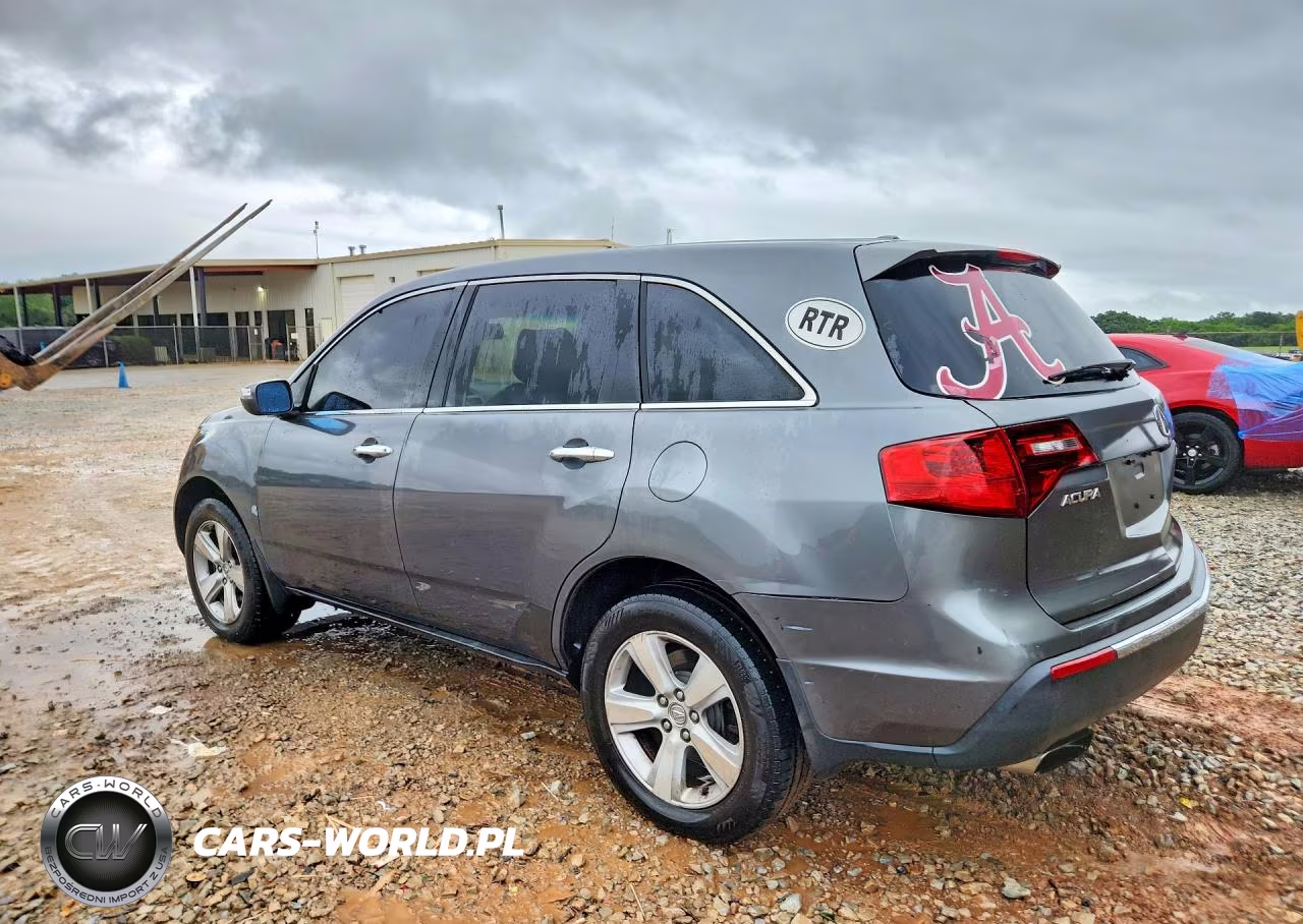2010 Acura Mdx VIN:2HNYD2H23AH503019 - 2