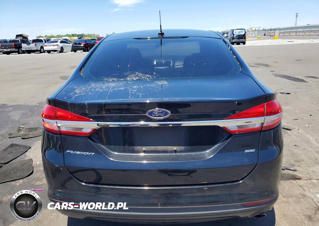 2017 Ford Fusion Se VIN:3FA6P0H7XHR382806 - 6