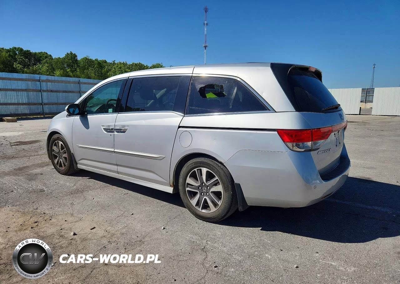 2014 Honda Odyssey Touring VIN:5FNRL5H91EB040840 - 2