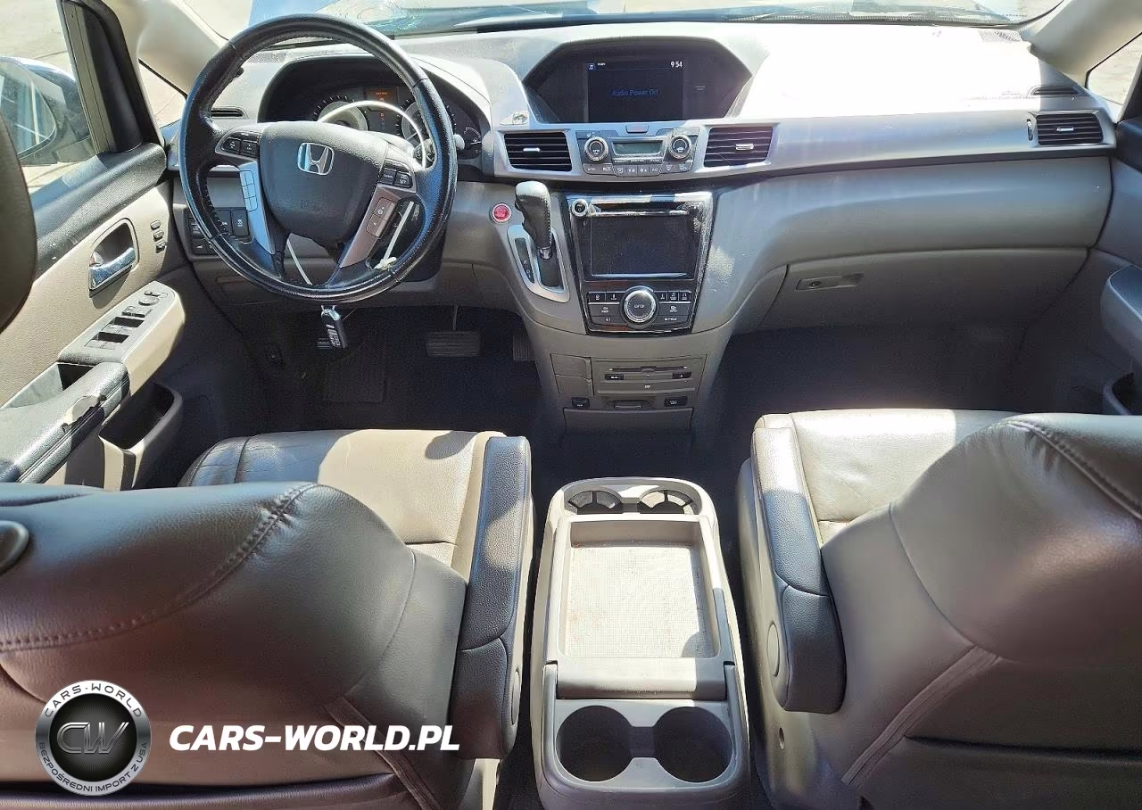 2014 Honda Odyssey Touring VIN:5FNRL5H91EB040840 - 8