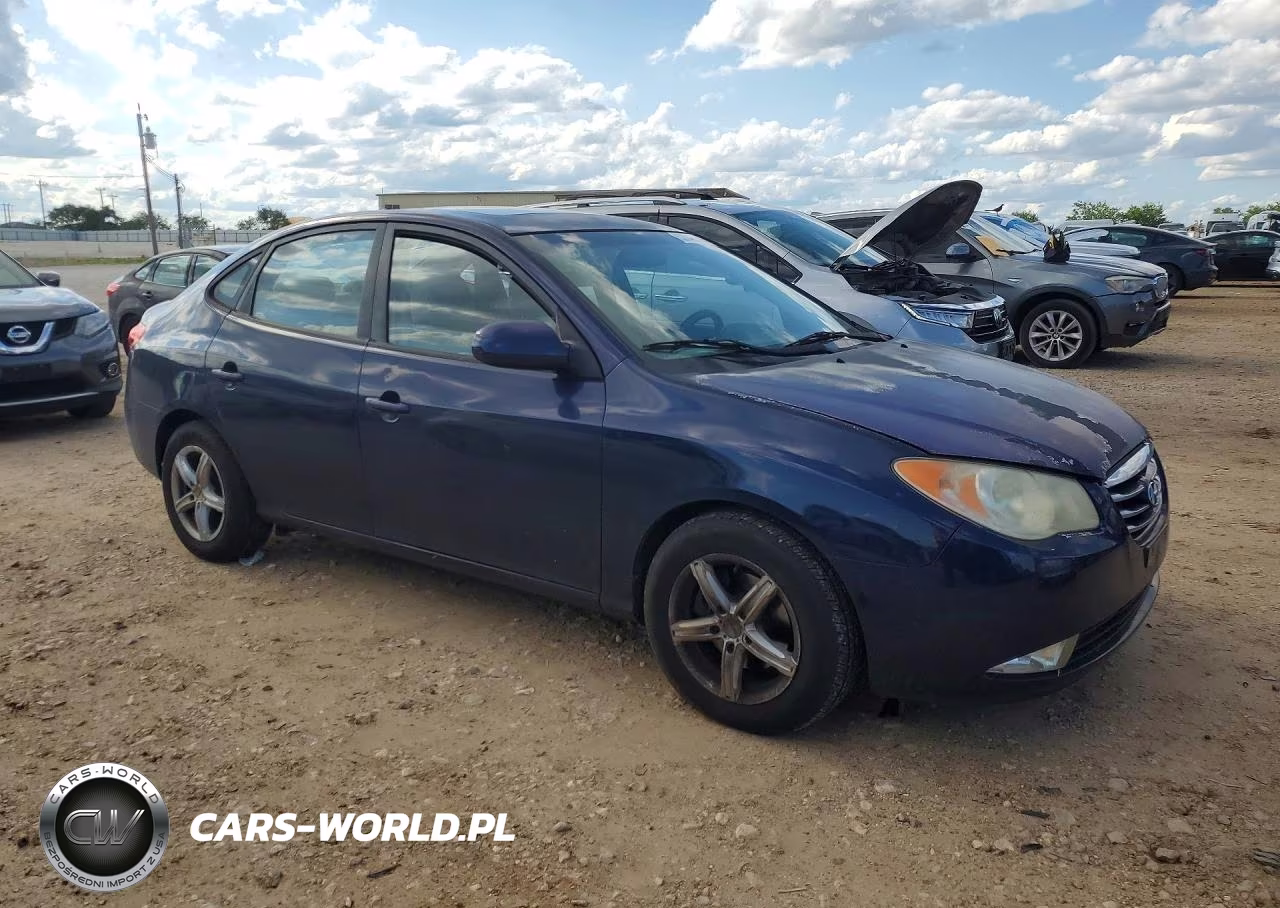 2010 Hyundai Elantra Gls VIN:KMHDU4ADXAU066303 - 4