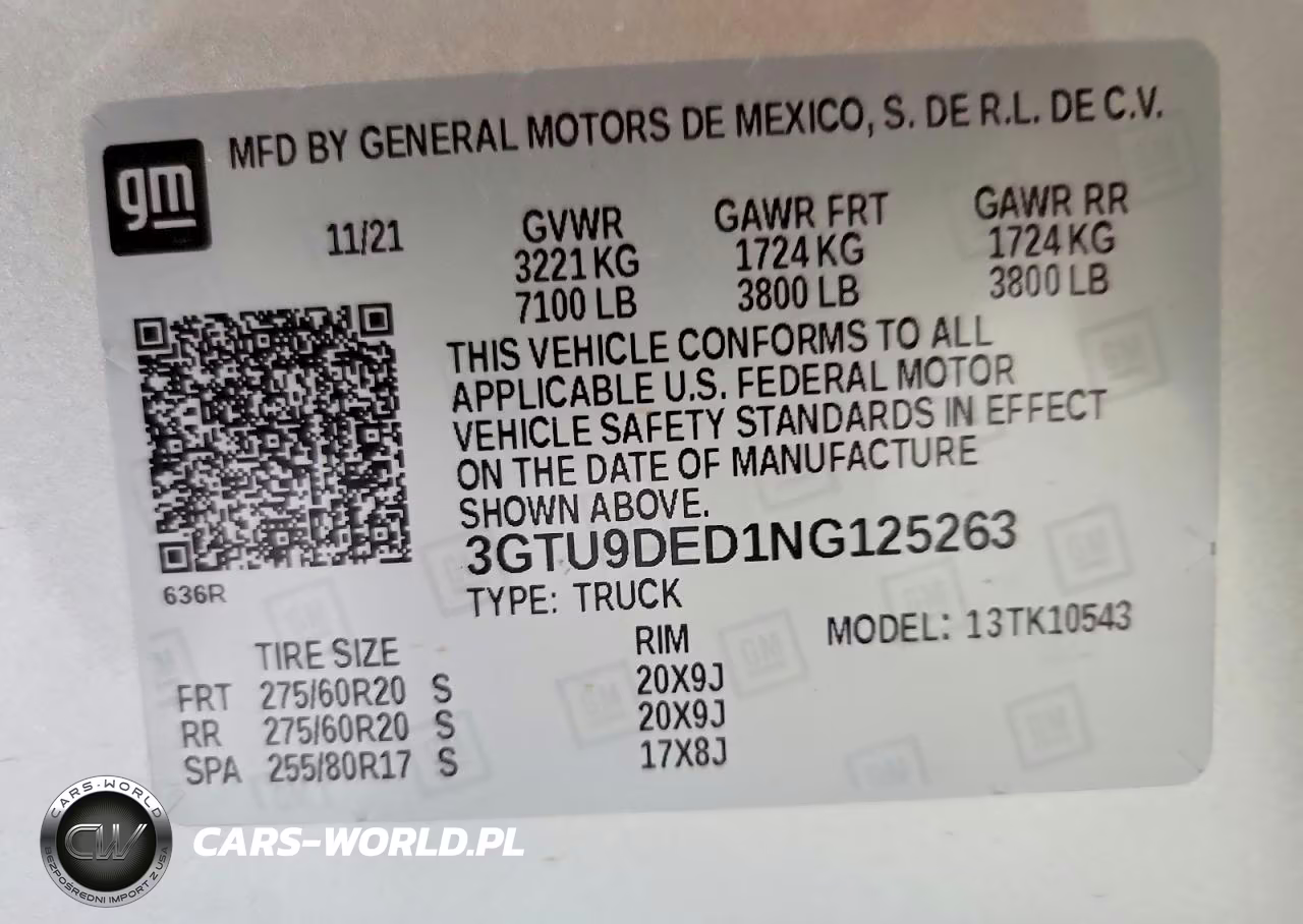 2022 GMC Sierra Limited K1500 Slt VIN:3GTU9DED1NG125263 - 12