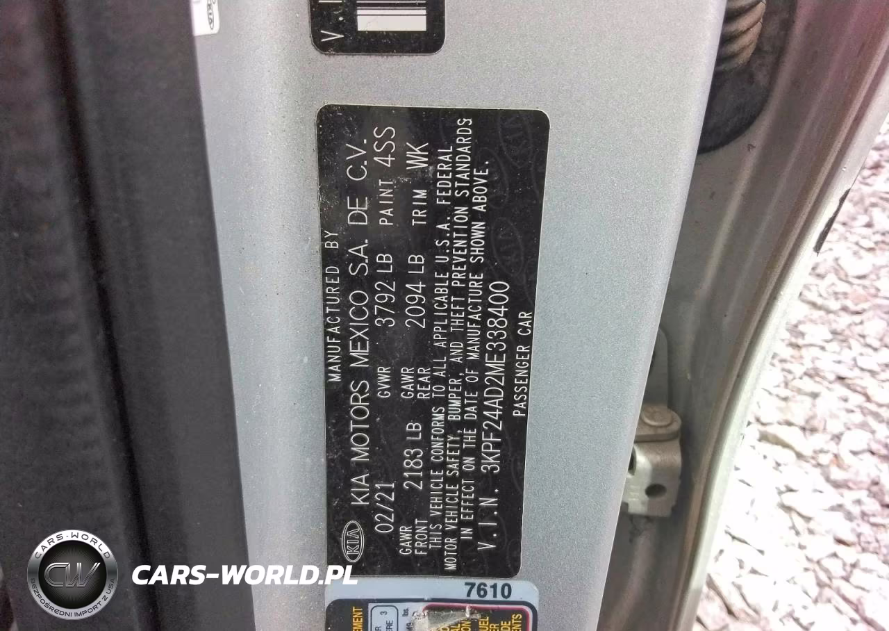 2021 Kia Forte Lxs VIN:3KPF24AD2ME338400 - 13