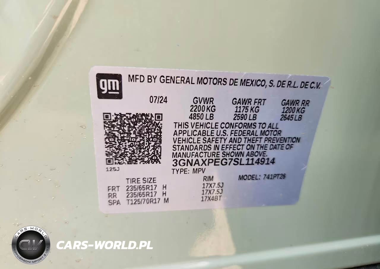 2025 Chevrolet Equinox Lt VIN:3GNAXPEG7SL114914 - 13
