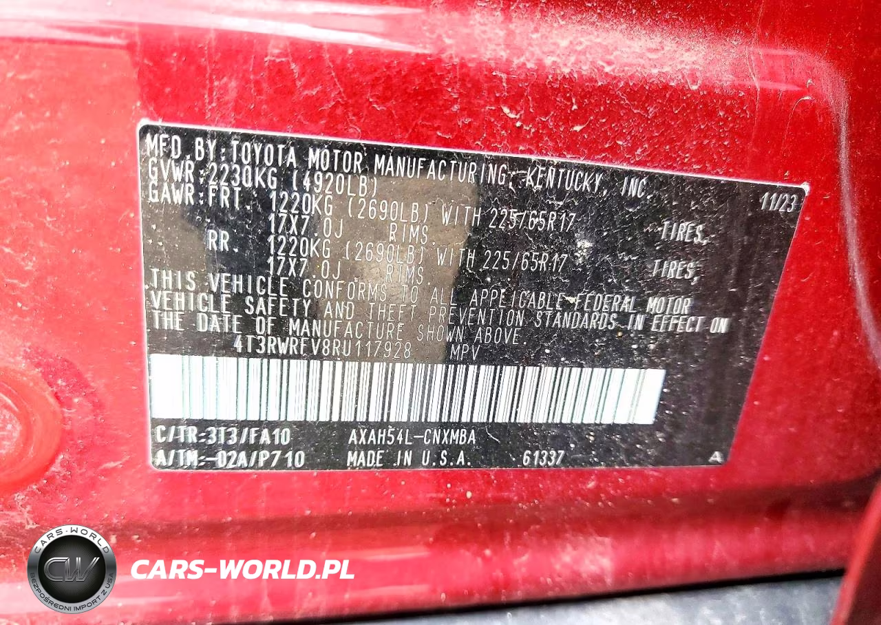 2024 Toyota Rav4 Hybrid Xle VIN:4T3RWRFV8RU117928 - 14